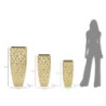 Porta Vasi Glody Tris cm 38x38x94-30,5x30,5x76-23x23x63