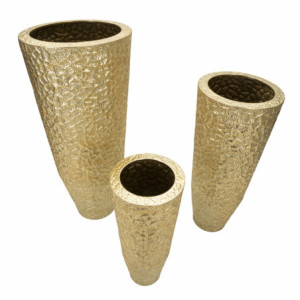 Zoom Porta Vasi Glasy Tris cm ø 50,8x114,9-40x92,7-29,8x70,5