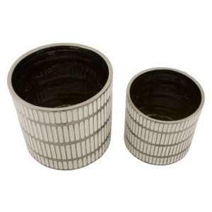 Zoom Porta Vasi Coppia Ray cm ø 22,5x24-18x19