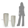 Porta Vasi Coppia Silvy cm ø 37x92x-32x75