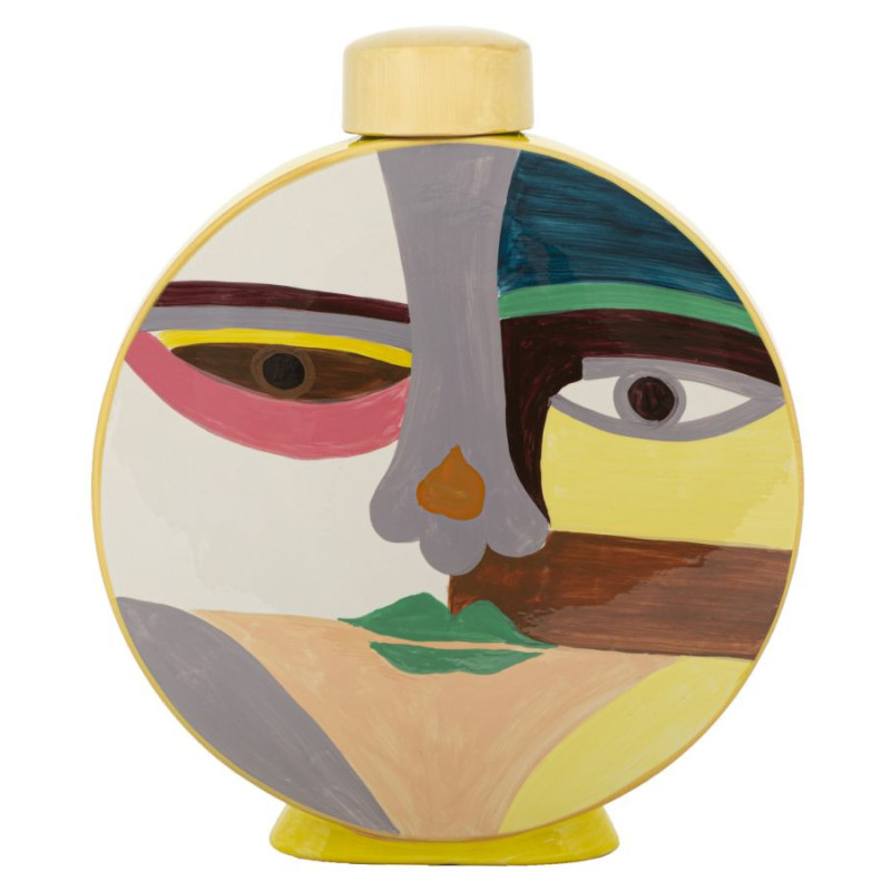 Vaso Piccassy Color Round cm 28x9x33