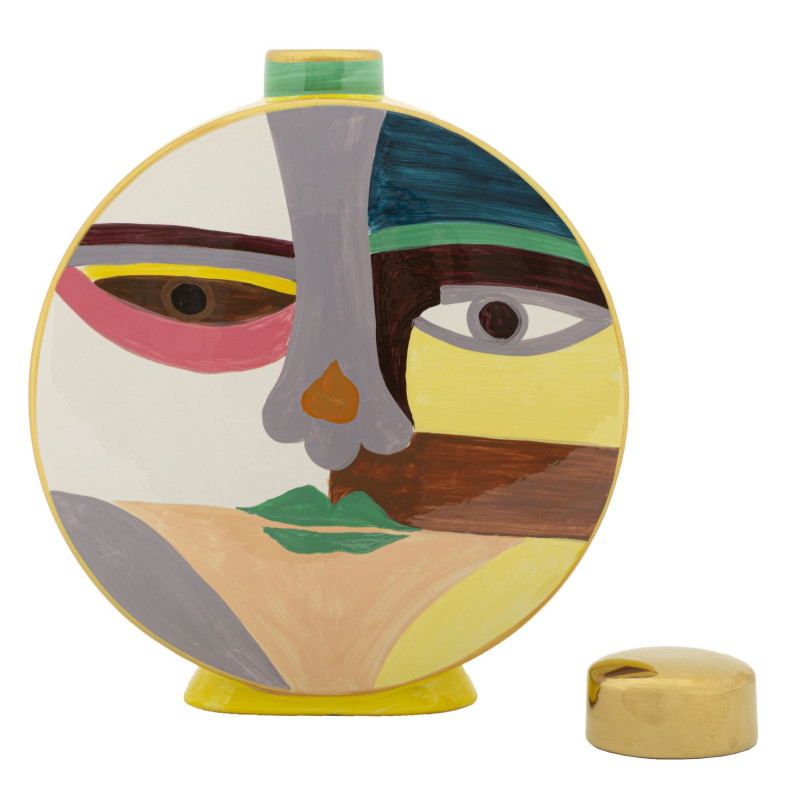 Vaso Piccassy Color Round cm 28x9x33