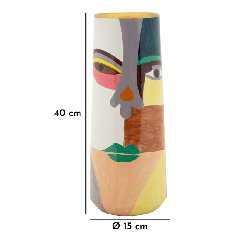 Vaso Piccassy Color Tall cm ø 15x40