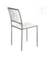 Sedia in abs opaco Classic - set da 2 bianco