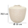 Vaso Shade cm ø 35x32,5
