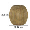 Vaso Breeze cm ø 32x32,5