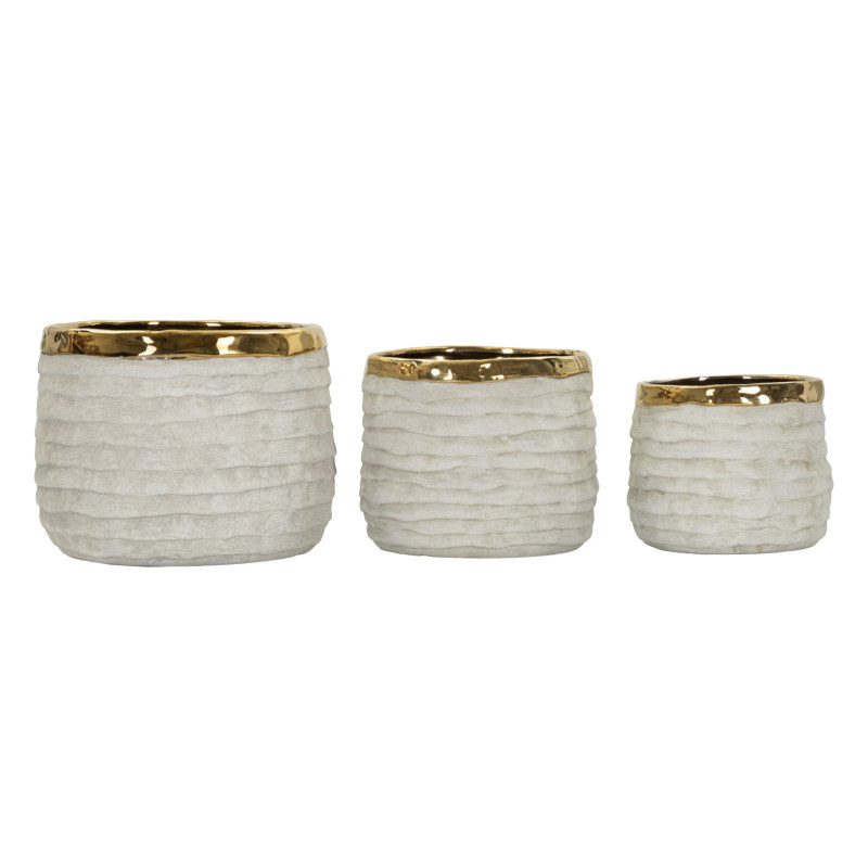 Cachepot Lima Alti Tris cm ø 23x17,5-18,5x15-15x12,5