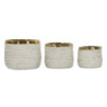 Cachepot Lima Alti Tris cm ø 23x17,5-18,5x15-15x12,5