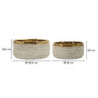 Cachepot Lima Bassi Coppia cm ø 22,5x10,5-18x8,5
