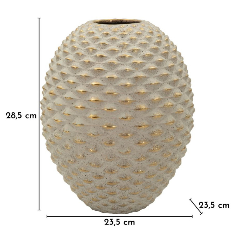 Vaso Pepipas Ball cm ø 23,5x28,5 (apertura cm ø 7)