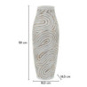 Vaso Resina Oblix cm ø 18,5x50 (apertura cm ø 9)