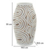 Vaso Resina Oblix cm ø 19,5x35 (apertura cm ø 10,5)