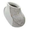 Vaso Resina Ho Chi Minh cm 35x13,5x37,5 (apertura cm 16x6)