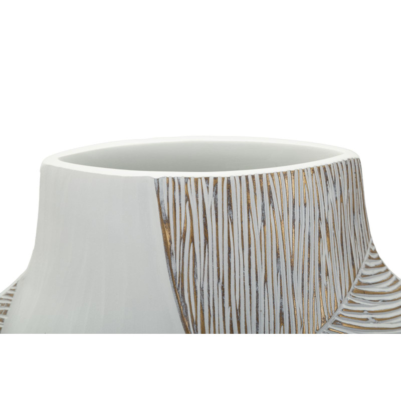 Vaso Resina Ho Chi Minh cm 35x13,5x37,5 (apertura cm 16x6)