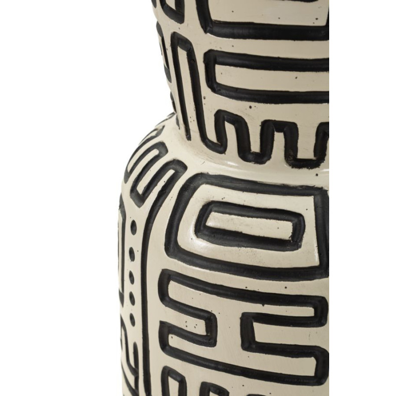 Vaso Resina Nairobi cm ø 16x86 (apertura cm ø 12,5)