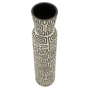 Zoom Vaso Resina Nairobi cm ø 15,5x65 (apertura cm ø 11,5)