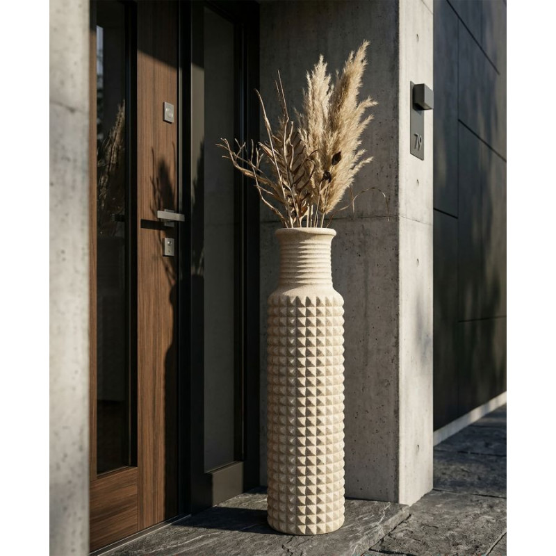 Vaso Da Esterno Sand cm ø 28x110 (apertura cm ø 18)