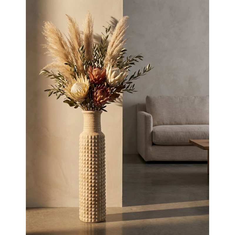 Vaso Da Esterno Sand cm ø 28x110 (apertura cm ø 18)