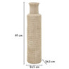 Vaso Da Esterno Sand cm ø 24,5x97 (apertura cm ø 14)