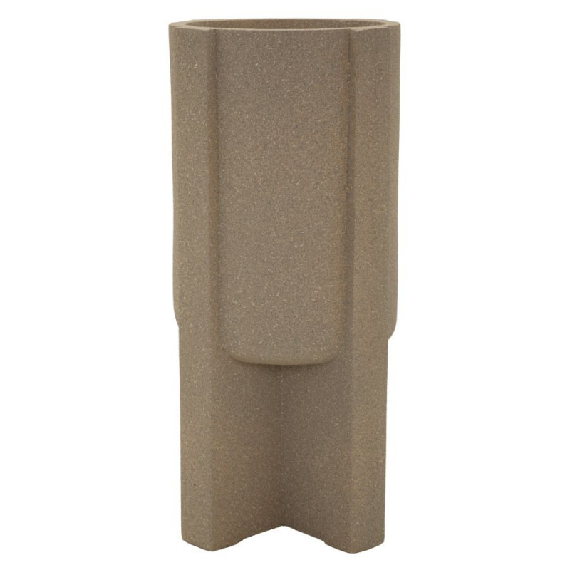 Porta Vaso Da Esterno Moai cm ø 39x80,5 (apertura cm ø 30)