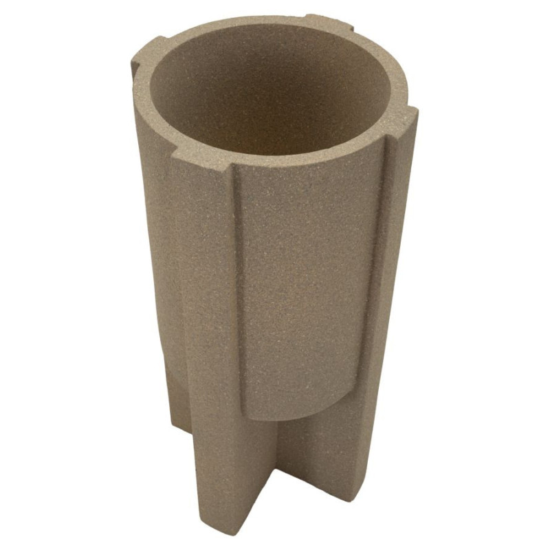 Porta Vaso Da Esterno Moai cm ø 39x80,5 (apertura cm ø 30)