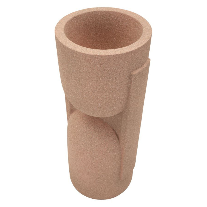Porta Vaso Da Esterno Nui cm 38x36x91 (apertura cm ø 29)