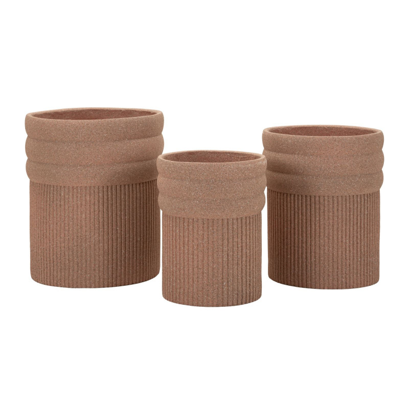 Cachepot Da Esterno Colombia Tris cm ø 41,5x50-36x45-30,5x39,5(aper.cmø27-32-37)