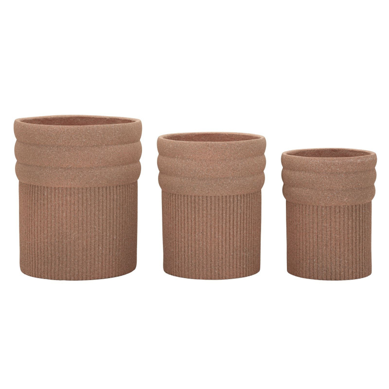 Cachepot Da Esterno Colombia Tris cm ø 41,5x50-36x45-30,5x39,5(aper.cmø27-32-37)