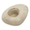 Porta Vaso Da Esterno Stone cm 78,5x56x33,5 (apertura cm ø 28)