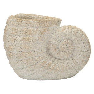 Vaso Shell Sand -a- cm 33x19x23 (apertura cm ø 13)