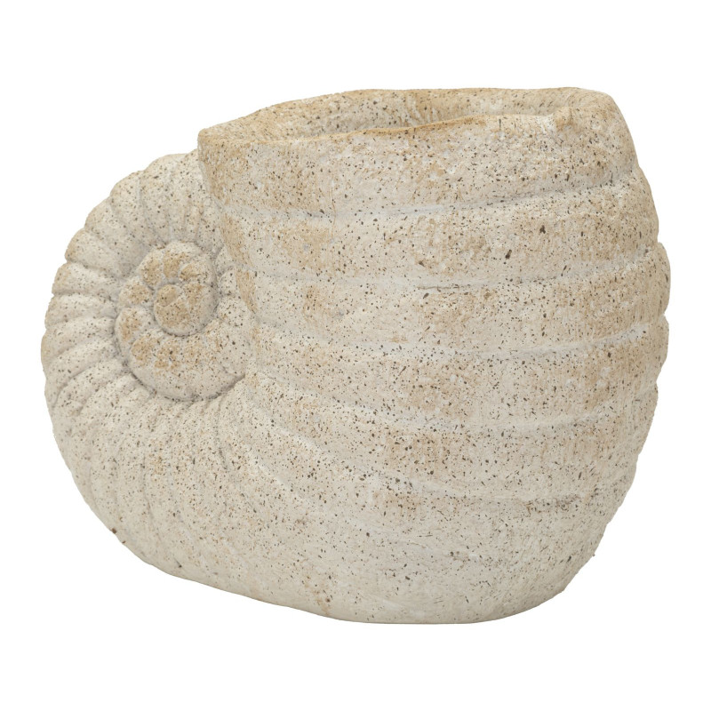 Vaso Shell Sand -a- cm 33x19x23 (apertura cm ø 13)
