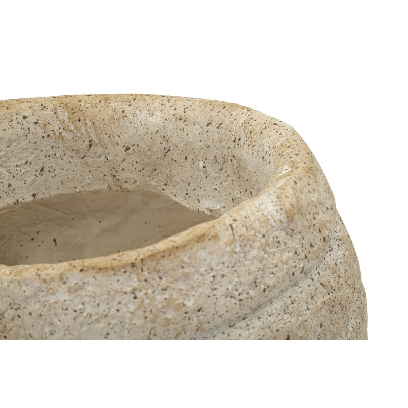 Vaso Shell Sand -a- cm 33x19x23 (apertura cm ø 13)
