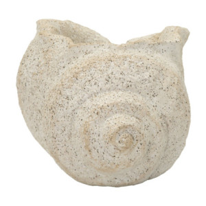 Zoom Vaso Shell Sand -b- cm 35x23x18 (apertura cm ø 17x14)