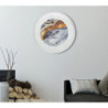 Orologio Da Muro Mirror Grey cm ø 60x5