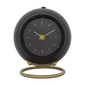 Orologio Da Tavolo Ball Nero cm 16x13x19