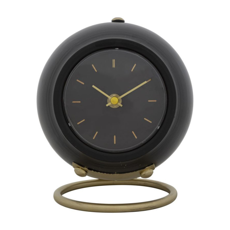 Orologio Da Tavolo Ball Nero cm 16x13x19