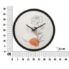 Orologio Da Muro Flower -a- cm ø 40x3,5