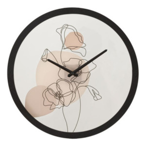Orologio Da Muro Flower -b- cm ø 40x3,5