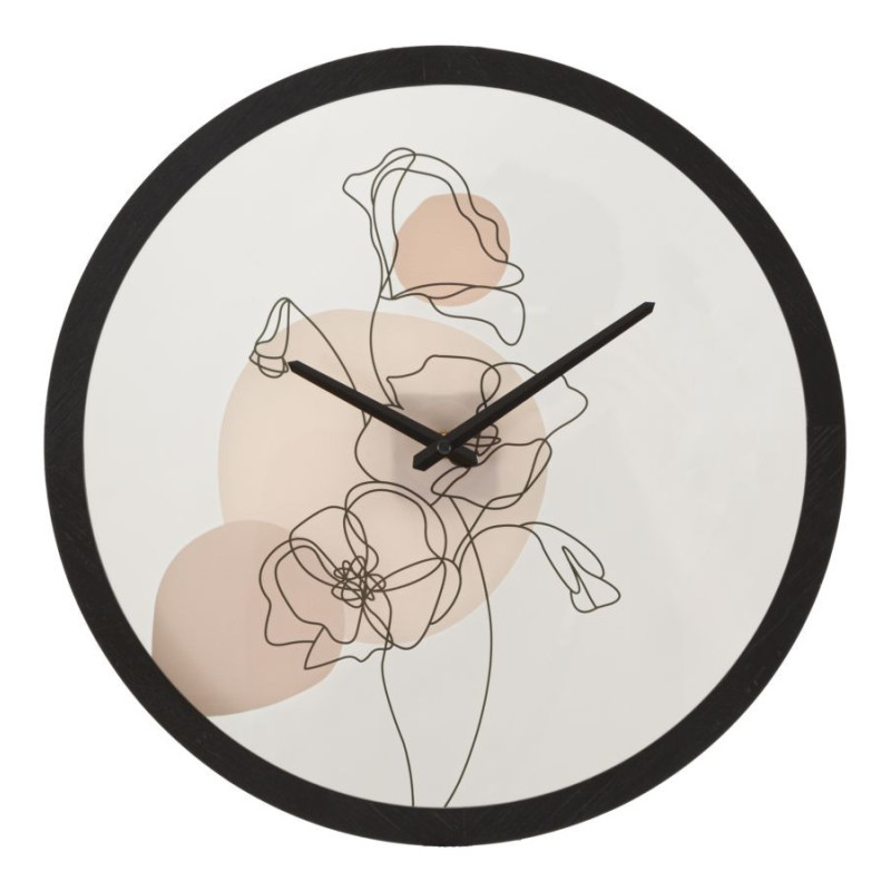 Orologio Da Muro Flower -b- cm ø 40x3,5