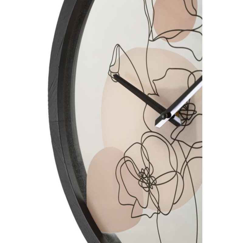 Orologio Da Muro Flower -b- cm ø 40x3,5