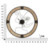 Orologio Da Muro Couple cm ø 60x3