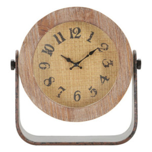 Orologio Da Tavolo Round cm 23,5x7x24