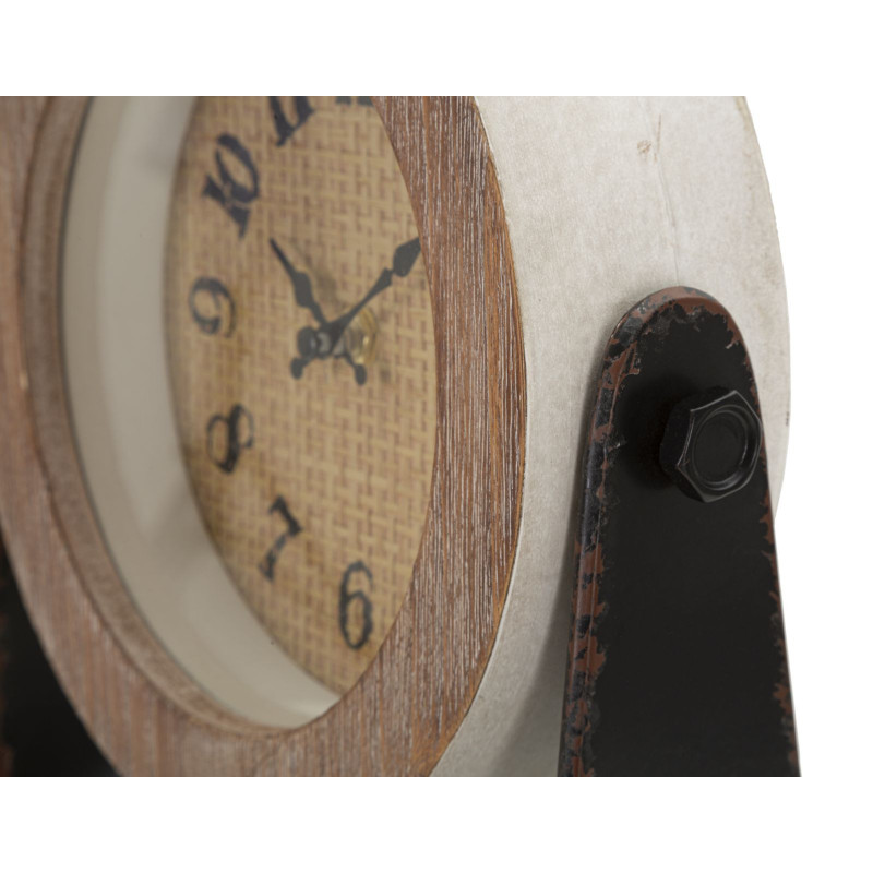 Orologio Da Tavolo Round cm 23,5x7x24