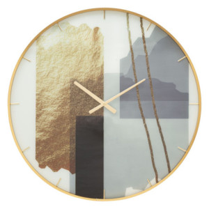 Orologio Glassortiti Motif cm ø 80x5
