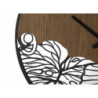Orlogio Da Muro Wood/leaf cm ø 60x2