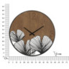 Orologio Da Muro Super Wood/leaf cm ø 60x2