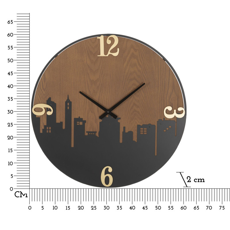 Orologio Da Muro City cm ø 60x2