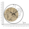 Orologio Da Muro Elegant -b- cm ø 60x2