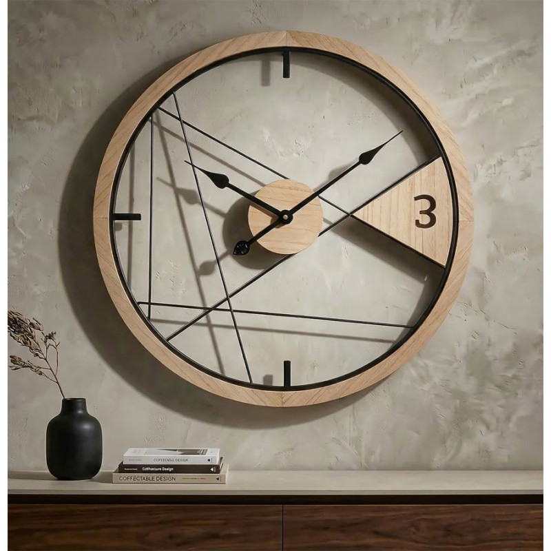 Orologio Da Muro Geometric Design cm ø 60x2,5