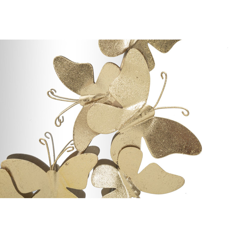 Specchio Glam Oval Butterfly cm 59x3x89,5 (misura Specchio cm 46x78)
